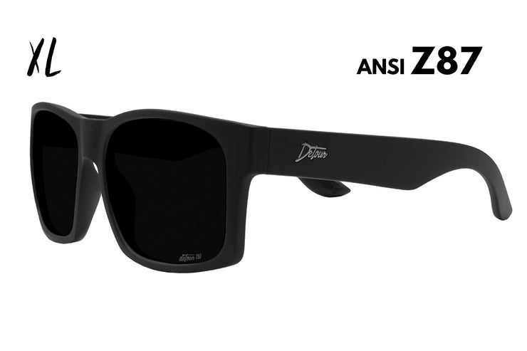 Big Kahuna XL - Matte Black - Jet Black Polarized - ANSI Z87