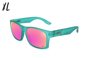 Big Kahuna XL - Frosted Green - Pink Polarized