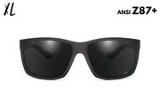 Breach XL - Matte Black - Jet Black Polarized ANSI Z87+