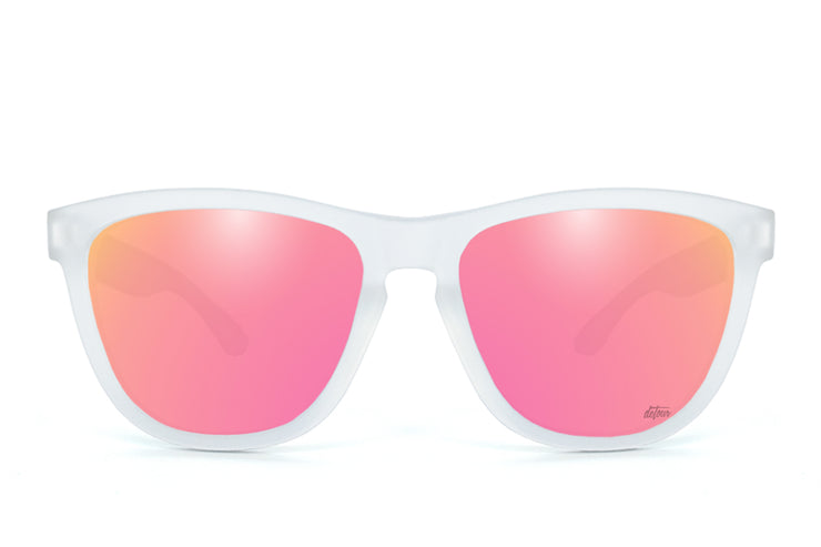 Frosted Clear - Pink Lens Polarized - Essentials - Brustkrebs-Edition