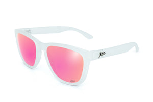 Frosted Clear - Pink Lens Polarized - Essentials - Brustkrebs-Edition