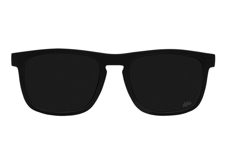 Floaties XL - Matte Black - Jet Black Lens Polarized