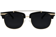 Gloss Black Gold - Jet Black Lens Polarized - Castaway