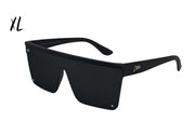 Tidal Wave XL - Matte Black - Jet Black Lens Polarized