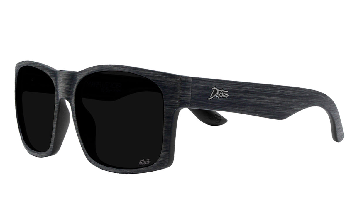 Big Kahuna XL Sunglasses - Matte Black - 24k Gold Polarized