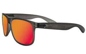 Eminence - Frosted Storm Grey- Red Sunset Lens Polarized 