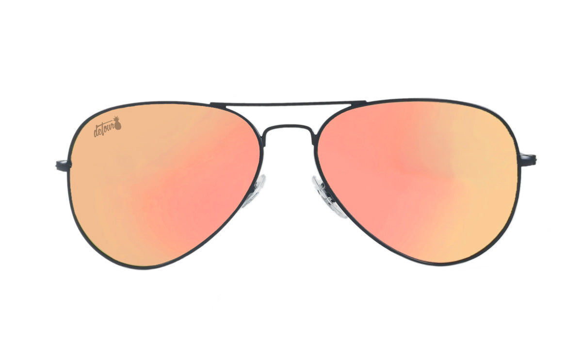 Detour Sunglasses Pink Lenses