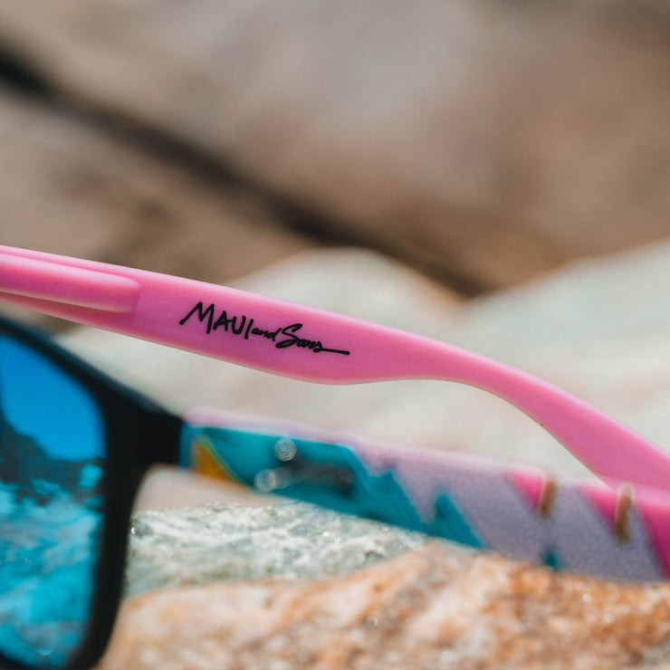 Thrasher - Maui and Sons LIMTED EDITION - Electric Blue Lens Polarized –  Detour Sunglasses