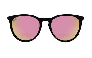 Hurricane - Mattschwarz - Pink Lemonade Polarized 